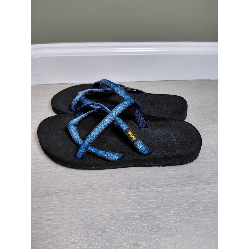 TEVA Womens OLOWAHU -FLN FLOWER LOOM NAVY Women Size 8